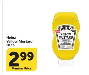 Vons Heinz Yellow Mustard offer