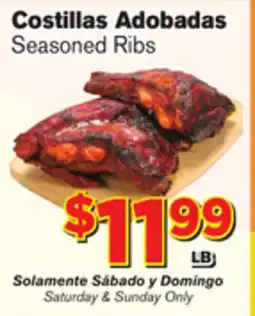 El Super Fresh Seasoned Ribs offer