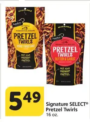 Albertsons Signature SELECT Pretzel Twirls offer