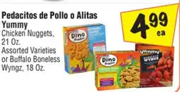 El Super Chicken Nuggets, 21 Oz. Assorted Varieties or Buffalo Boneless Wyngz, 18 Oz offer