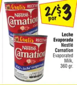 El Super Carnation Evaporated Milk offer