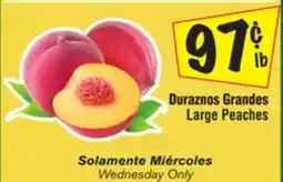 El Super Large Peaches offer