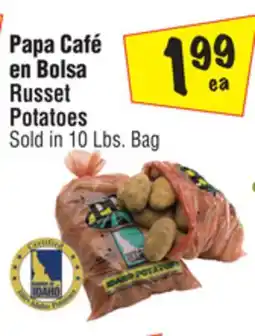 El Super Russet Potatoes offer