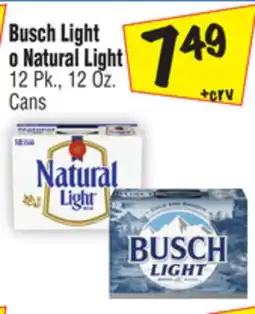 El Super Busch Light o Natural Light offer