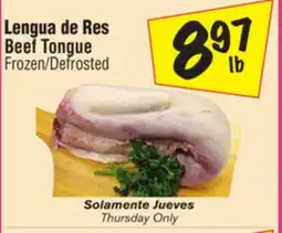 El Super Beef Tongue offer