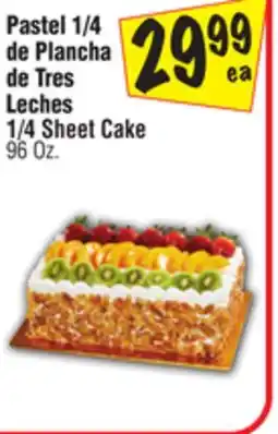 El Super 1/4 Sheet Cake offer