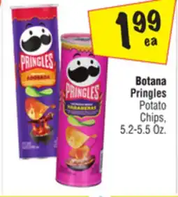 El Super Botana Pringles Potato Chips offer