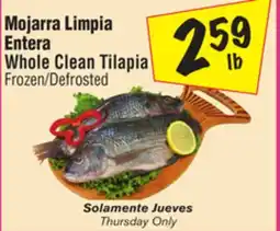 El Super Whole Clean Tilapia offer