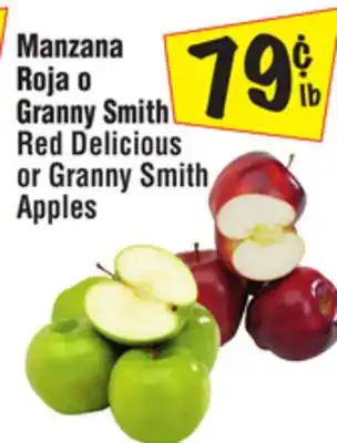 El Super Red Delicious or Granny Smith Apples offer