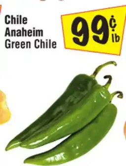 El Super Green Chile offer