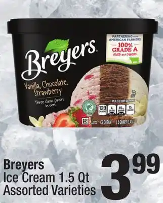 Super King Markets Breyers Ice Cream offer