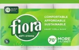 Menards Fiora Toilet Paper - 12 Double Rolls offer