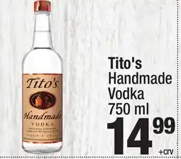 Super King Markets Tito's Handmade Vodka offer