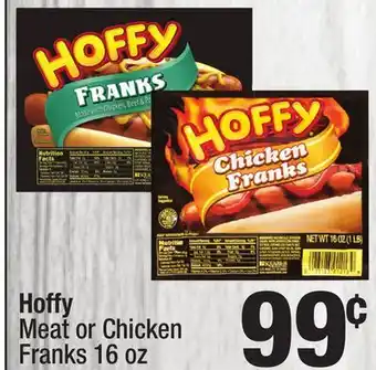 Super King Markets Hoffy Meat or Chicken Franks offer