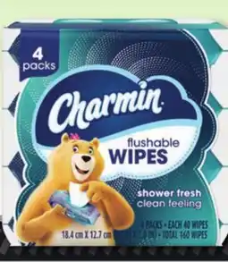 Menards Charmin Flushable Wipes - 160 Count offer