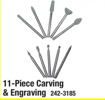 Menards Tool Shop Carving/Engraving Rotary Tool Accessory Kit - 11 Piece offer