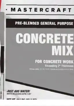 Menards Concrete Mix - 60 lb offer