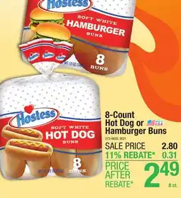 Menards Hostess Hot Dog Buns - 8 Count offer