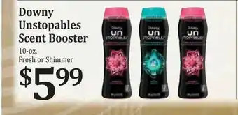 Rosauers Downy Unstopables Scent Booster offer