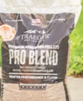 The Home Depot TRAEGER 30 lb. Pro Blend Hardwood Pellets offer