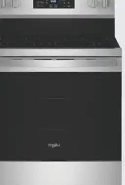 The Home Depot WHIRLPOOL 5.3 cu. ft. Stainless Steel Electric Range offer