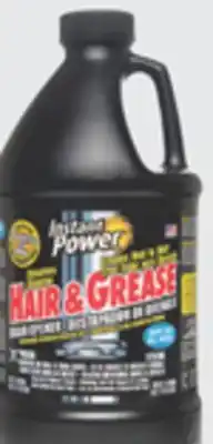 The Home Depot INSTANT POWER 67.6 oz. Hair & Grease Drain Opener offer