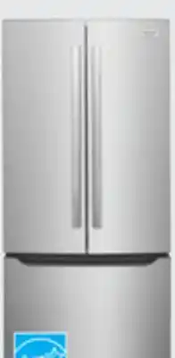 The Home Depot FRIGIDAIRE GALLERY 20 cu. ft. Stainless Steel French Door offer
