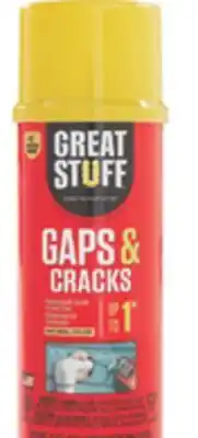 The Home Depot GREAT STUFF Gaps & Cracks 12 oz. Insulating Foam Sealant offer