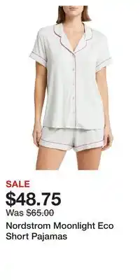 Nordstrom Nordstrom Moonlight Eco Short Pajamas offer