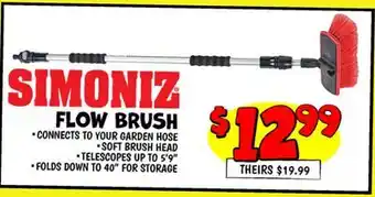 Ollie's SIMONIZ FLOW BRUSH offer