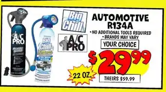 Ollie's 22 OZ. AUTOMOTIVE R134A offer