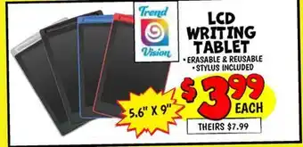 Ollie's 5.6 X 9 LCD WRITING TABLET offer