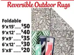 Ocean State Job Lot Reversible Outdoor Rugs offer
