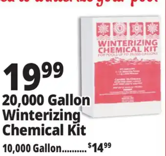 Ocean State Job Lot Winterizing Chemical Kits offer
