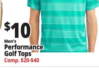 Ocean State Job Lot Men's Performance Golf Tops offer