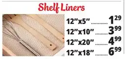 Ocean State Job Lot Nest Accents Shelf and Drawer Liners offer