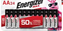 Ocean State Job Lot Energizer Max Alkaline AA Batteries 24-Pack offer