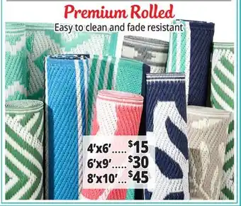 Ocean State Job Lot Premium Outdoor Rugs offer