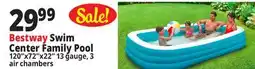 Ocean State Job Lot Bestway H2OGO! Family Swim Center Inflatable Pool 10' offer