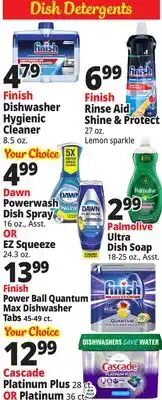Ocean State Job Lot Dish Detergent offer