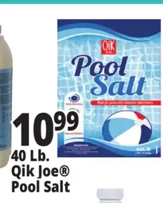 Ocean State Job Lot Pool Salt 40 lbs offer