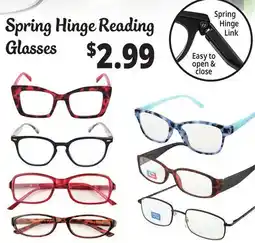 Ocean State Job Lot Spring Hinge Reading Glasses offer