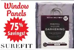 Ocean State Job Lot Single Window Panels offer