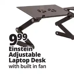 Ocean State Job Lot Einstein Adjustable Laptop Desk offer