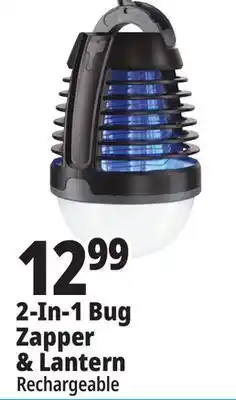 Ocean State Job Lot 2-in-1 Rechargeable Bug Zapper & Lantern offer