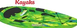 Ocean State Job Lot KL Outdoor Bali 10' Kayak Citrus offer