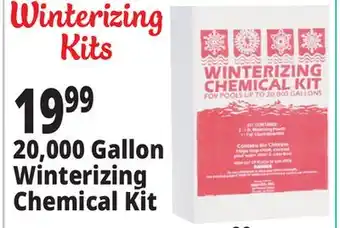 Ocean State Job Lot Winterizing Chemical Kit for Pools up to 20 000 gal offer