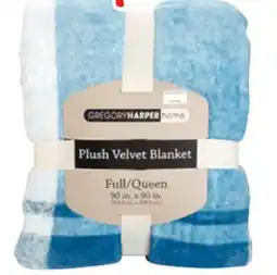 Ocean State Job Lot Sherpa & Velvet Plush Blankets offer