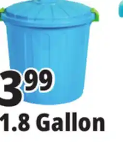 Ocean State Job Lot HemiCasa Small Oscar bin with Lid and Handles 7 L offer