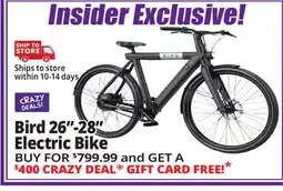 Ocean State Job Lot Bird 26-28 Electric Bike offer